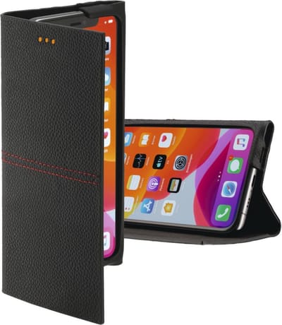 Hama Booklet "Red Sensation No. 6" voor Apple iPhone 11 Pro Max, zwart/rood