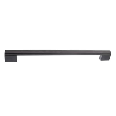 AEG greeplijst, deur, mat zwart, 460mm 140130881166
