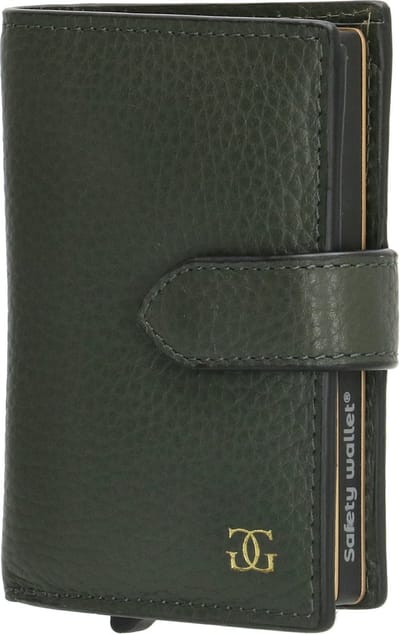 Gio Gini Florence Creditcard etui - Donkergroen