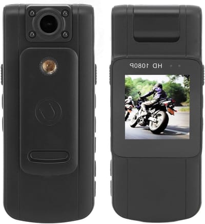 Verborgen Camera - Kleine Camera - Beveiliging Thuis - 180 Graden Roterende Lens - 1080P HD - Zwart
