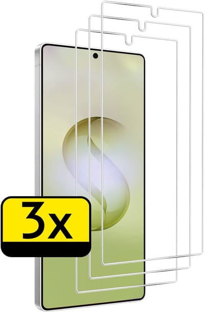 Screenprotector - Geschikt voor Samsung Galaxy S26 Ultra - 3 Stuks - Extra Sterk - Beschermglas - Gehard Glas - Tempered Glass - Screen Protector
