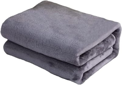 Verwarmde Deken - Elektrische plaid - Warmte en comfort - 3 warmtestanden - 150x80cm - Grijs