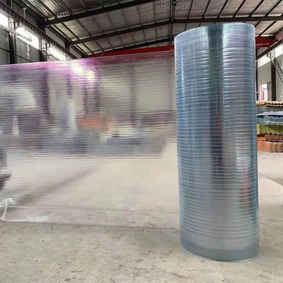 Dakpaneel Polycarbonaat - Tuinpanelen Kas - Bescherming Buitenruimte - 1mm Waterdicht Blad - 70x300 cm - Transparant