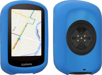 kwmobile fietscomputer gps hoes geschikt voor Garmin Edge 840 / Edge 540 hoesje - Beschermhoes voor fietsnavigatie - Siliconen cover