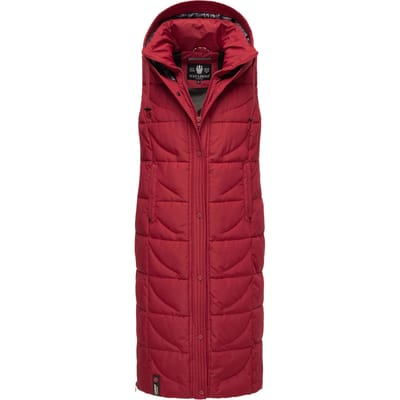 Navahoo dames gewatteerd vest Brezelchen – Lang & Warm