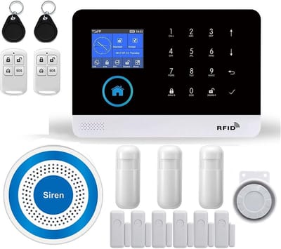 Draadloos Alarmsysteem - GSM Alarm 4G Systeem - Huisbeveiliging - Met Tuya Smartlife App