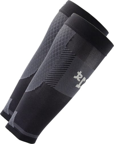 OS1st TA6 kuitbandage maat L – zwart - pijnlijke benen – shin splints – kuitkrampen – achillespeesontsteking – compressie van medische kwaliteit – geur- en vochtafvoerend – verbetert de bloedcirculatie