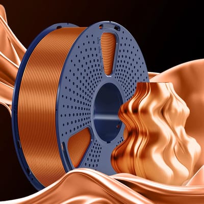SUNLU PLA+ SILK 3D-filament 1.75mm 1kg Roodkoper