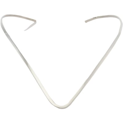 Behave – Ketting - Zilveren Spang – Massief 925 Sterling Zilver – Hand gesmeed