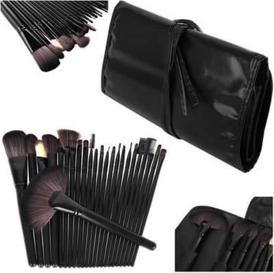 Make-up Kwasten 24 stuks incl. Etui - Make-up geschenksets