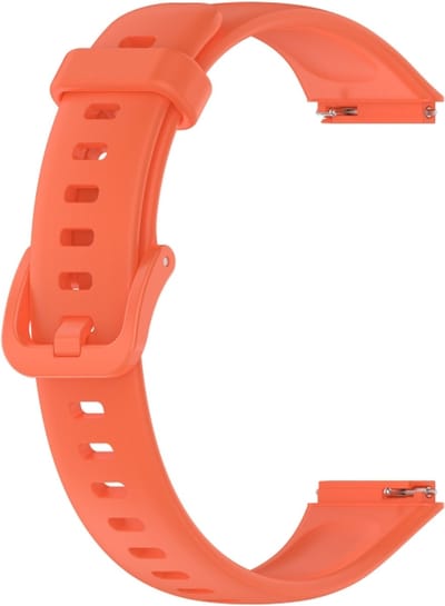 Siliconen bandje - geschikt voor Huawei Band 7 - oranje