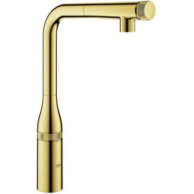 GROHE Essence Smartcontrol Keukenkraan - uittrekbare sproeikop - 360 graden draaibaar - cool sunrise (goud) - 31615GL0