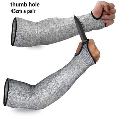 Veiligheidsbeschermende Werk Arm Pols Mouw Handschoenen Anti Snij Bescherming Armbeschermers Beschermer Veiligheidsarmmouw Beschermende Armmouw
