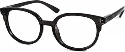 Leesbril Vista Bonita NOVA – Sterkte +0.00 - Kleur Black Vibe – Met blauwlichtfilter – Trendy unisex montuur van uitstekende kwaliteit – Geen vermoeide ogen meer – Lichtgewicht – Fijne pasvorm dankzij flexveren – Inclusief briletui en doekje