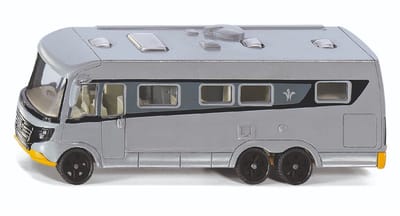 Siku camper Niesmann + Bischoff Arto speelvoertuig - grijs, 12,8 cm