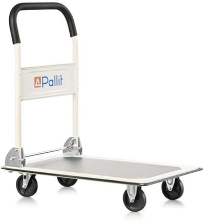 Inklapbare Transportwagen tot 150 kg - Compacte Handwagen voor Magazijnen en Werkplaatsen