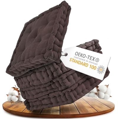 Set van 4 Zitkussens voor Stoelen 40x40cm - Comfortabel en Duurzaam