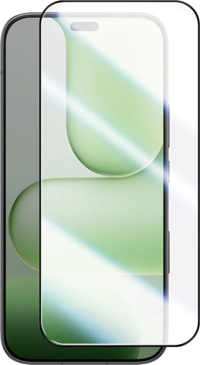 Mayaxess, Screenprotector geschikt voor Honor 600 Lite - Tempered Glass 9H & Oleophobic, Zwart / Transparant