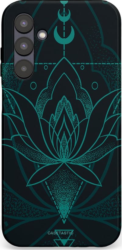 Casetastic Hoesje Geschikt voor Samsung A25 - Stijlvolle Beschermende Duo-layer Case - Lotus Zen