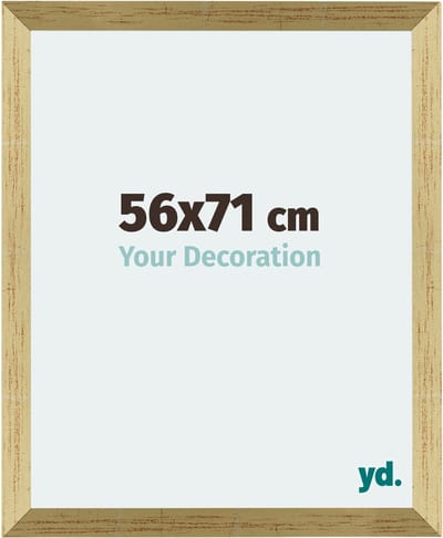 Your Decoration - Fotolijst 56x71 cm - MDF - Goud Glans - Mura