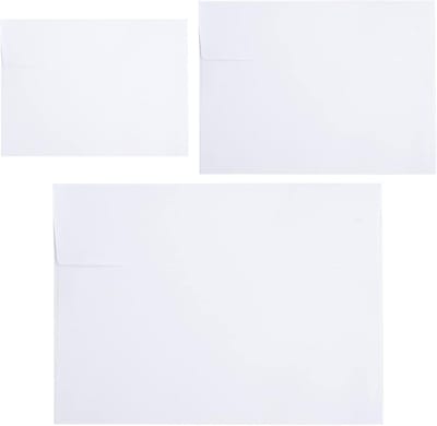 50 Stuks Witte C7 Enveloppen (127x178mm) - Zelfsluitend voor Uitnodigingen, Wenskaarten en Foto's