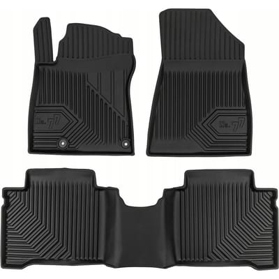 Frogum No.77 Kia Niro II Hybrid vanaf 2022 - Rubberen Automatten - 4-delige Set - TPE - 4 cm Opstaande Rand - Geurloos