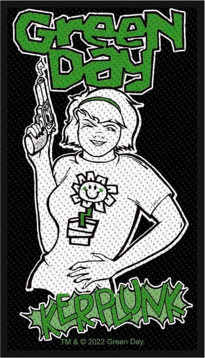 Green Day - Kerplunk Patch - Multicolours