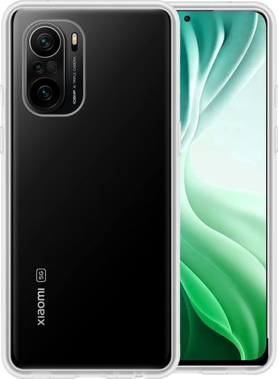 Hoesje - Geschikt voor Xiaomi Mi 11i - Sterk & Shockproof - Hoes Cover - Siliconen Case - Telefoonhoesjes - Transparant
