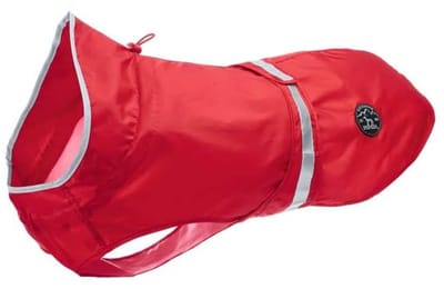 Hunter Hondenregenjas Uppsala Rood Maat 45