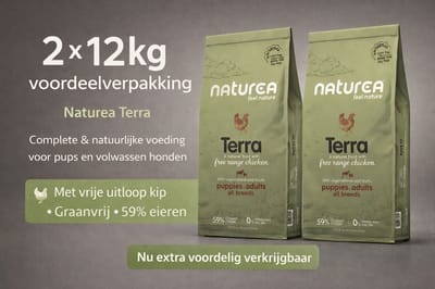 Naturea Naturals Terra Chicken - 2x 12 KG Voordeelverpakking