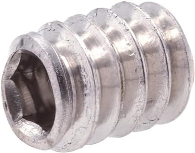Set Schroeven - Dopschroeven Inbusschroeven - Bevestigen van Onderdelen - Koploos met Platte Rand - #10-24 x 1/4 inch