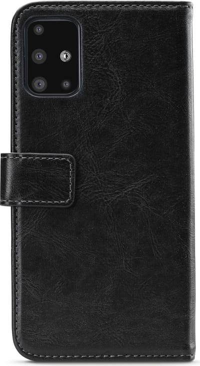 My Style Telefoonhoesje geschikt voor Samsung Galaxy A51 Hoesje | My Style Flex Wallet Bookcase Portemonnee | Pasjeshouder voor 3 Pasjes | Telefoonhoesje voor Pinpas / OV Kaart / Rijbewijs - Zwart