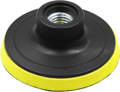 Onderlegger Polijstschijf - Steunbord Boren - Auto Polijsten - M14 Schroefdraad - 75 mm Schijven - Zwart