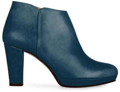 Noë Shoes Nadra Enkellaars Petrol