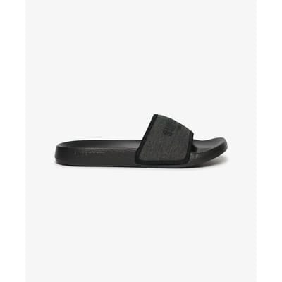 Superdry - Luxe badslippers met glittersteentjes - Dames - Slippers