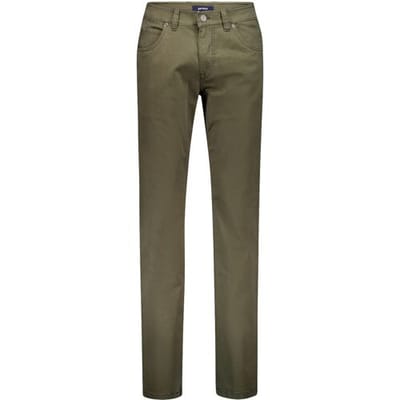 Gardeur Broek Bill Cottonflex Organic Cotton Tencel Blend Cashmere Touch Khaki / male