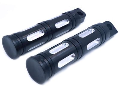 Allecto - Motorfiets Handgrepen - Handvat - Sterke grip - 28mm - Comfortabel rijden - Geschikt voor Harley - Model XL/XR/883/1200/X48