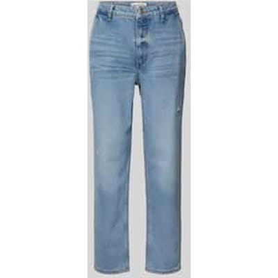 Cropped boyfriend jeans van katoenmix, model 'IVA'