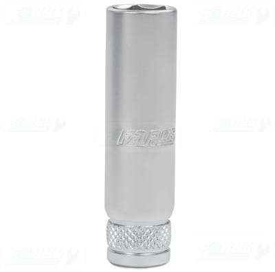 Farys Pro lange zeskantdop 1/4" 8 mm chroom-vanadiumstaal