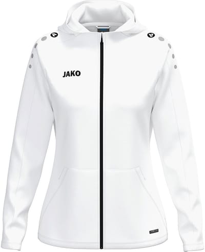 Jako One Jas Met Kap Dames - Wit | Maat: 38/40