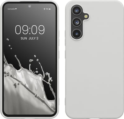 kwmobile telefoonhoesje geschikt voor Samsung Galaxy A54 5G - Hoesje voor smartphone - Back cover in mat wit