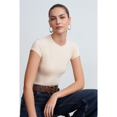 Slim Fit Crew Neck T-Shirt