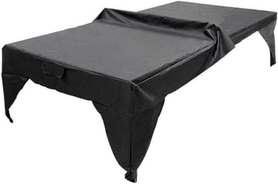 Tafeltennis Tafelhoes - Ping Pong Tafel Beschermhoes - Tafel Beschermen - Waterdicht Oxford Materiaal - 280x154x76cm - Zwart