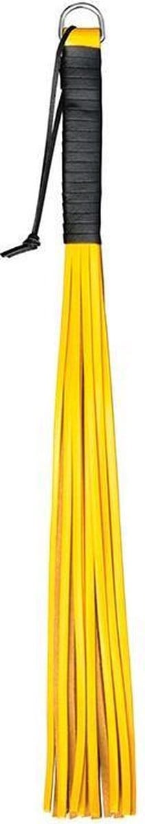 Kiotos Leather - Zweep - Handy Whip - Geel