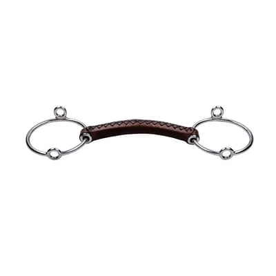 Trust leather-loose ring gag-straight-20mm   Watertrens Leder