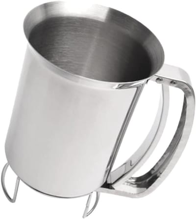 Beslag Dispenser - Beslag Machine - Pannenkoeken Maken - Hoge Afsluiting - 162 cm - Zilver