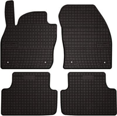 Wielganizator SolidPRO - Rubber Automatten - Volkswagen T-Cross - Zwarte Bescherming - Waterdicht