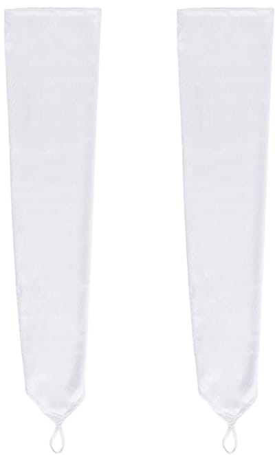 Dailygoods- Handschoenen Lange Transparante - Ellebooglengte - Mesh - Sexy - Dames - 52,6 cm - Voor Bruiloft/Operafeest/Halloween - Vingerloze Handschoenen