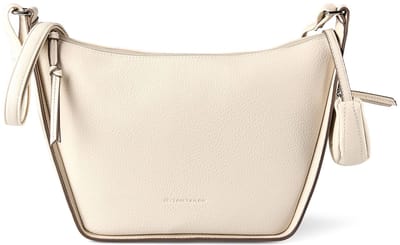 TOM TAILOR schoudertas Novia Hobo Bag Creme White crème