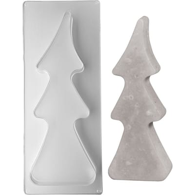 Gietvorm "Dennenboom groot", ca. 12,5 x 33 cm